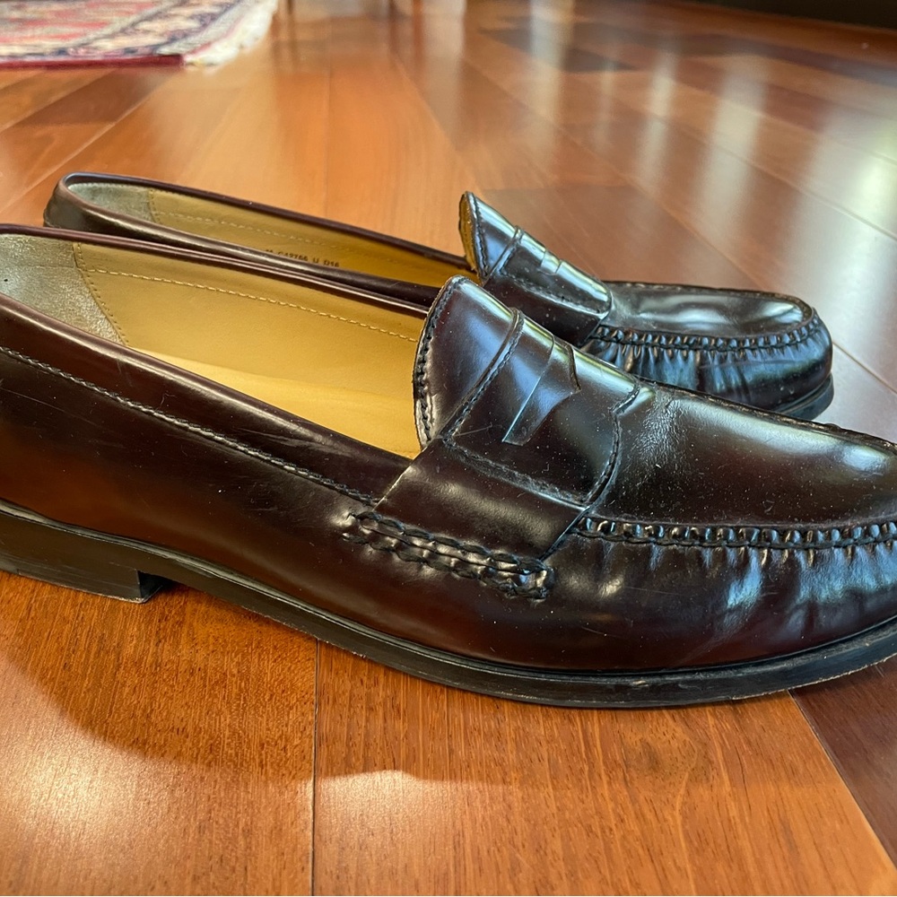 Classic Brown Leather Loafers